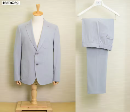 OECHSLI 男士亚麻西装套装 2026 春夏新款商务直筒舒适透气工作服品质大码 M-4XL